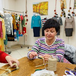 Фото з майстер-класу «Початковий урок в техніці макраме», Надія Розгон