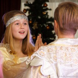 Фото з вистави «Попелюшка і новорічні дива», Театр Юного Актора. 18.12.2016 р.