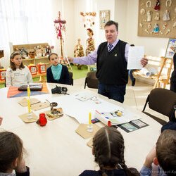 Фото з лекції та майстер-класу «Новорічна Феєрія» від Валерія Лейка