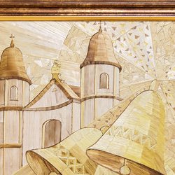 Автор: Ольга Денисюк, Виставка «…ЯК СОНЦЕ ЗАСТИГЛО У РАМІ», 9.02 - 6.03.2018 р.