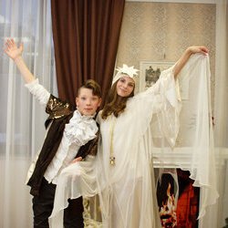 Фото з вистави «Попелюшка і новорічні дива», Театр Юного Актора. 18.12.2016 р.