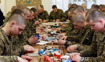 Екскурсія та майстер-клас для солдатів строкової служби Військової частини А2424, 4.12.2016 р.
