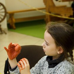 Фото з майстер-класу «Ліплення з глини», Марія Кривець