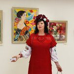 Ірина Данішевська на відкритті виставки «Любити Життя», 10.02.2017 р.