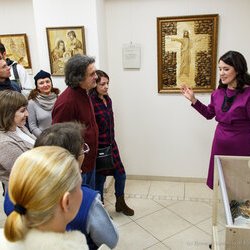 Відкриття виставки «…ЯК СОНЦЕ ЗАСТИГЛО У РАМІ», 9 лютого 2018 р.
