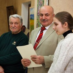 Відкриття виставки «На рідній на своїй землі...», 28.11.2016 р.
