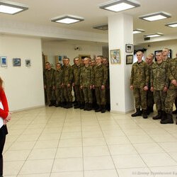 Екскурсія та майстер-клас для солдатів строкової служби Військової частини А2424, 4.12.2016 р.