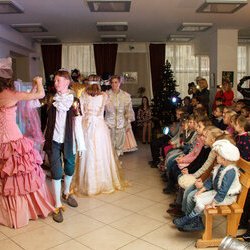 Фото з вистави «Попелюшка і новорічні дива», Театр Юного Актора. 18.12.2016 р.