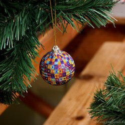 Майстер: Анастасія Таранюк. VI Свято Новорічної Іграшки, 3 - 30.12.2016 р.