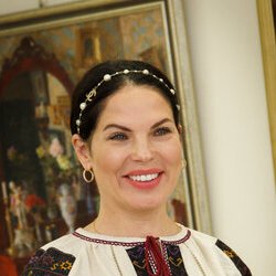 Влада Литовченко на закритті виставки «Багатослів'я мовчазних речей», 11 травня 2017 р.