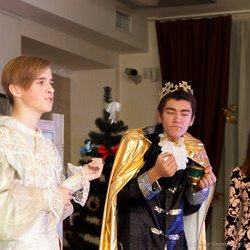Фото з вистави «Попелюшка і новорічні дива», Театр Юного Актора. 18.12.2016 р.