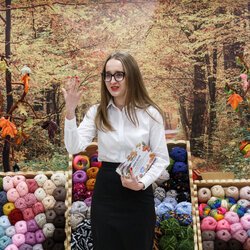 Анастасія Горобець на підведенні підсумків конкурсу «Моя в'язана мрія»