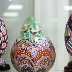 Автор: Олександра Гусєва. Виставка «Сонячний Великдень-2017», 8.04 – 6.05.2017 р.