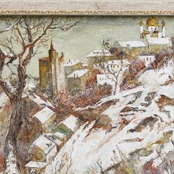 Автор: В.В. Недайборщ, Виставка живопису «Зима у вікні», 15 - 30.01.2019 р.