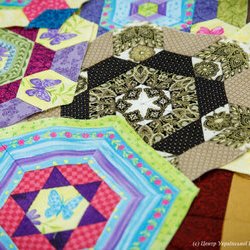 Фото з майстер-класу по основам клаптикового шиття, Ольга Козицька