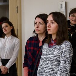 Відкриття виставки «…ЯК СОНЦЕ ЗАСТИГЛО У РАМІ», 9 лютого 2018 р.