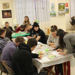 Фото з майстер-класу зі створення панно «Дерево Мрії», Дар'я Недашківська