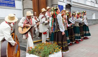 Відкриття виставки «Мистецтво одного села», Національний музей літератури, 8 вересня 2017 р. 