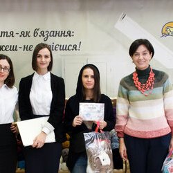Альона ЧЕ з організаторами виставки «Тепла осінь», 29.10.2016 р.
