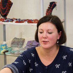 Фото з майстер-класу «В'язання гачком корзини з трикотажної пряжі», Анна Попович