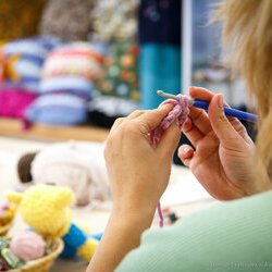 Фото з майстер-класу із в'язання гачком м'якої іграшки «Умка-Тед», Таміла Алексик