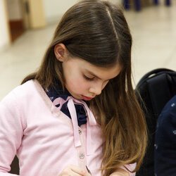 Фото з майстер-класу зі створення зимової картини в техніці вовняної акварелі, Світлана Клименко