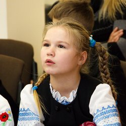Фото з презентації дитячих новорічних книжок. Видавництво «Братське»