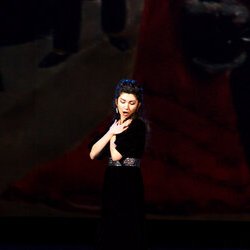 Лілія Стаматакі на звітному концерті НАКККіМ, 12.12.2016 р.