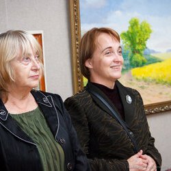 Відкриття виставки «Мистецтво одного села», Національний музей літератури, 8 вересня 2017 р. 