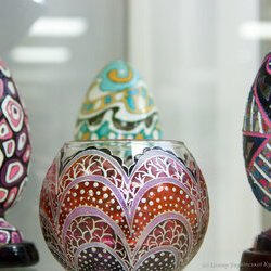 Автор: Олександра Гусєва. Виставка «Сонячний Великдень-2017», 8.04 – 6.05.2017 р.
