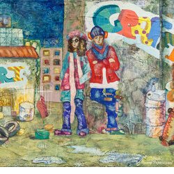 Автор: Марія Ялова, Виставка «Гра в асоціації», 25.05 - 16.06.2018 р.