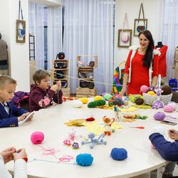 Майстер-клас із в'язання заколки для волосся, Аліна Бусло