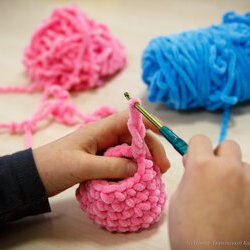 Фото з майстер-класу із в'язання гачком м'якої іграшки «Умка-Тед», Таміла Алексик