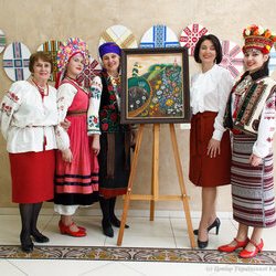 Відкриття виставки «Сонячний Великдень-2017», 8 квітня 2017 року