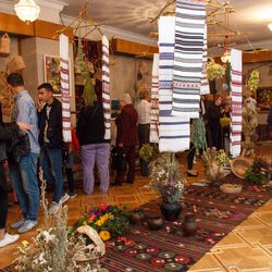 Відкриття виставки «Мистецтво одного села», Національний музей літератури, 8 вересня 2017 р. 