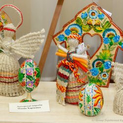 Майстер: Олена Харченко. Виставка «Сонячний Великдень-2017», 8.04 – 6.05.2017 р.
