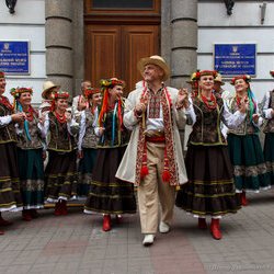 Відкриття виставки «Мистецтво одного села», Національний музей літератури, 8 вересня 2017 р. 