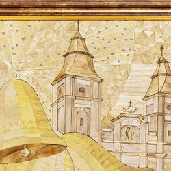 Автор: Ольга Денисюк, Виставка «…ЯК СОНЦЕ ЗАСТИГЛО У РАМІ», 9.02 - 6.03.2018 р.