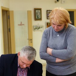 Фото з майстер-класу «Кольорові мазочки, лінії і крапочки. Що з цим робити?», Олег Крець