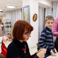 Фото з майстер-класу із травоплетіння, Маргарита Канішева