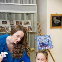 Фото з майстер-класу «Ангелик з тканини», Анастасія Горобець