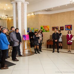 Відкриття виставки «Всесвіт за моїм вікном», 11 січня 2018 р.