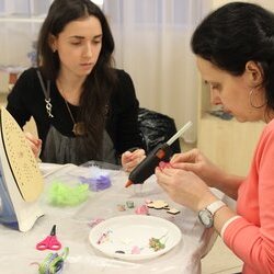 Майстер-клас із виготовлення магніту «Розквіт краси», Ліна Вадіс