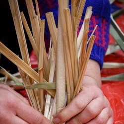 Фото з майстер-класу із виготовлення з рогози личака для подарунків, Ірина Контар