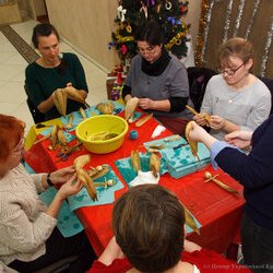 Фото з майстер-класу «Різдвяний янгол з кукурудзяного листя», Марія Кривець