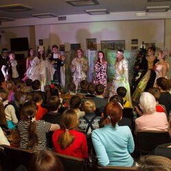 Фото з вистави «Попелюшка і новорічні дива», Театр Юного Актора. 18.12.2016 р.