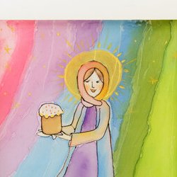 Автор: Аліса Жучкова. Виставка «Сонячний Великдень-2017», 8.04 – 6.05.2017 р.