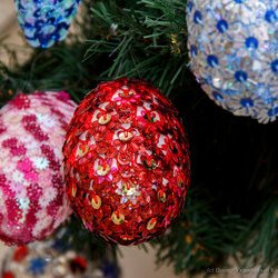 Майстер: Тетяна Стоян. VI Свято Новорічної Іграшки, 3 - 30.12.2016 р.