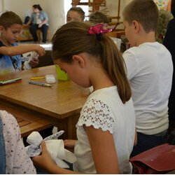Фото з майстер-клас зі створення народної ляльки від Оксани Скляренко