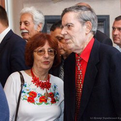 Відкриття виставки «Мистецтво одного села», Національний музей літератури, 8 вересня 2017 р. 